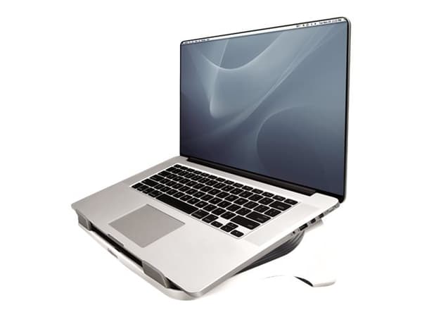Fellowes I-Spire Series Laptop Lift - Ställ för bärbar dator - 17" - vit Vit