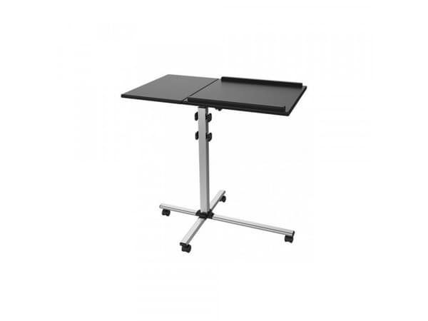 Techly ICA-TB TPM-2, PC-stativ, Sort, Sølv, MDF, Aluminium, 10 kg, 772 - 872 mm, -35 - 35°