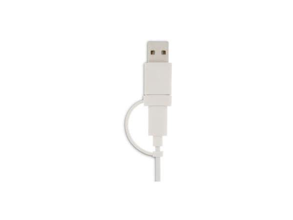 LMP MS-1657C, Optinen, USB A-tyyppi, 1600 DPI, Valkoinen