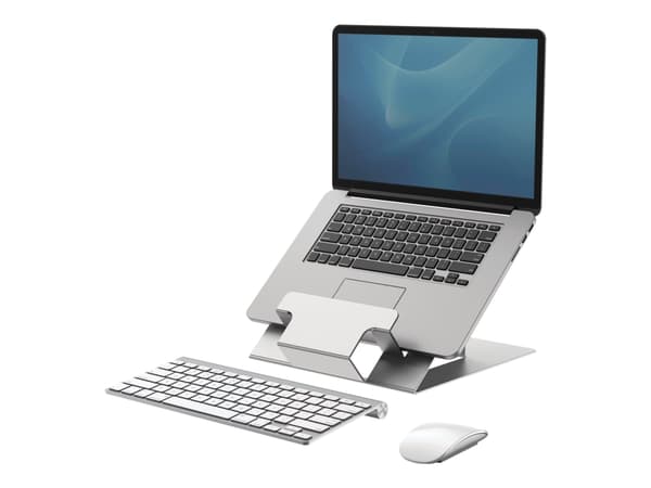 Fellowes Hylyft Laptop Riser - Ställ för bärbar dator - silver