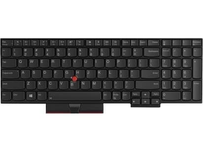 Lenovo 01HX231, Tangentbord, tyska, Tangentbord med bakgrundsbelysning, Lenovo, Thinkpad T580/P52s