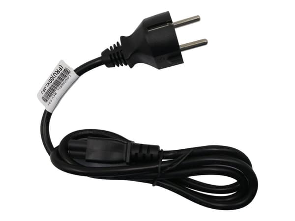 Longwell LS-18 - Strømkabel - 250 V - 2.5 A - 1 m - Sør-Korea, Europa - FRU, (CRU) - Tier 1 - for IdeaPad Gaming 3 16; ThinkCentre M80q Gen 3; ThinkP