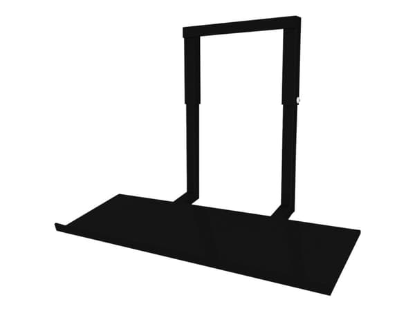 Neomounts PLASMA-M2KEYB, Kannettavan tietokoneen teline, Musta, 1 kg, 600 mm, 195 mm, 625 mm