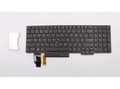Miniatyrbild 2 av 2: Lenovo FRU01YP709, Tangentbord, Engelska (USA), Tangentbord med bakgrundsbelysning, Lenovo, ThinkPad P72