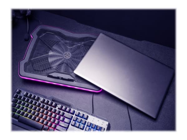 Trust GXT 1126 Aura - Notebookstativ - med kjølevifte - inntil 17,3"