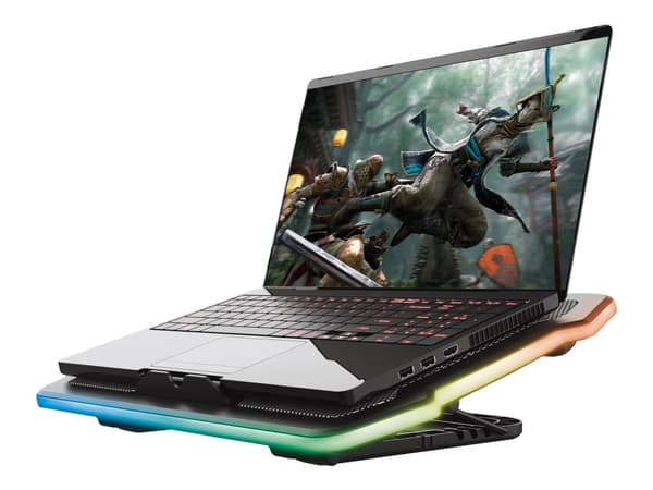 Trust GXT 1126 Aura - Notebookstativ - med kjølevifte - inntil 17,3"