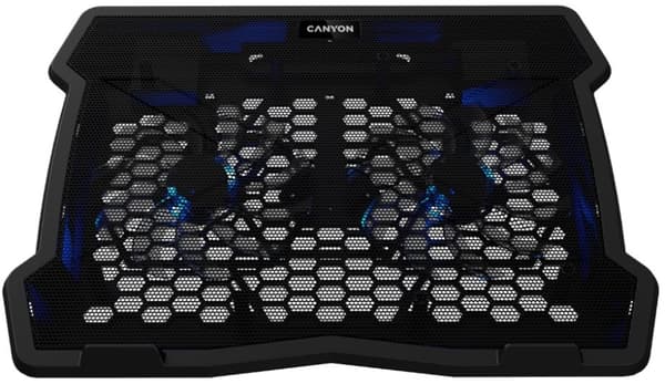Canyon CNE-HNS03 - Notebookstativ - med kjølevifte - 125 mm - svart