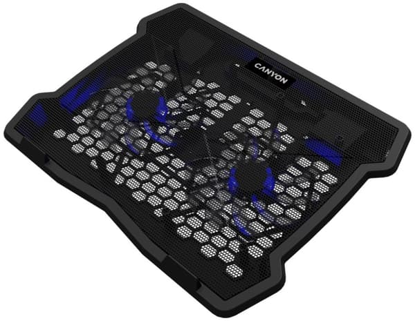 Canyon CNE-HNS03 - Notebookstativ - med kjølevifte - 125 mm - svart