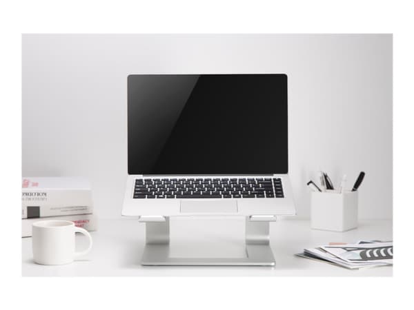 DELTACO Office - Ställ för bärbar dator - 11" - 17" - silver
