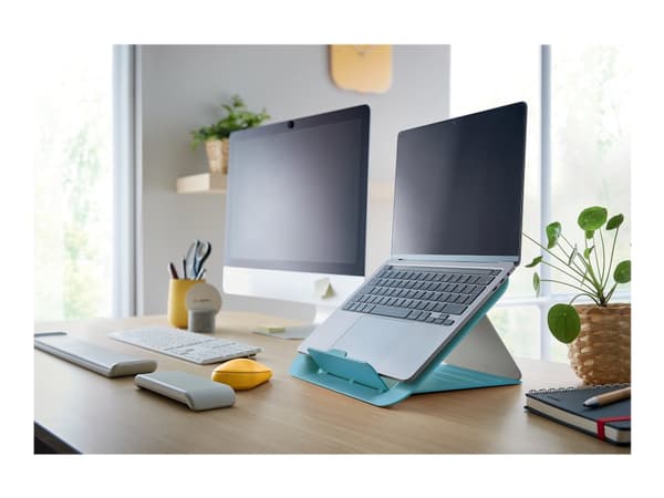 Leitz Ergo Cosy - Ställ för bärbar dator - 13" - 17" - lugn blå