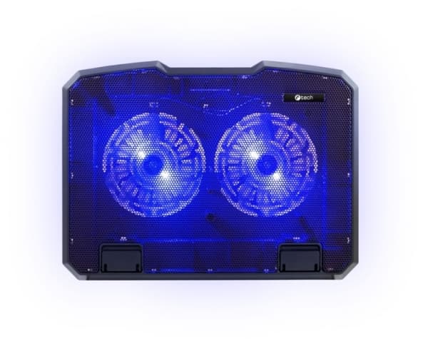 C-TECH CLP-140, 39,6 cm (15.6"), 2 stykker, 14 cm, 1000 RPM, Svart, USB