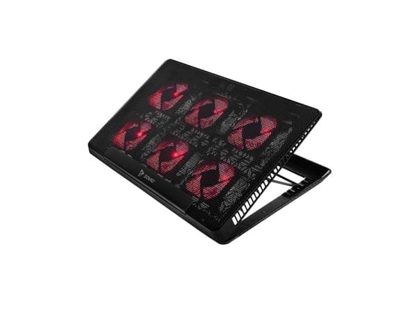 Savio Laptop cooling pad 6 backlit fans 2000 RPM COS-01, 43,9 cm (17.3"), 5 kg, 6 stykker, 7 cm, 7 cm, 7 cm