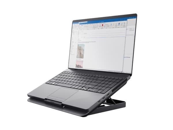 Trust Exto - Ställ för bärbar dator - med kylfläkt - 16" - 180 mm