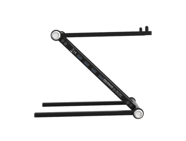 Reloop STANDHUB, Ställ till bärbara datorer, Svart, 27,9 cm (11"), 45,7 cm (18"), 5 kg, 60 W