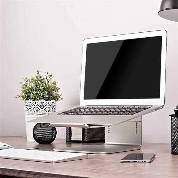 Desire2 Laptop Stander Riser Elevator Justerbar Universal Sølv