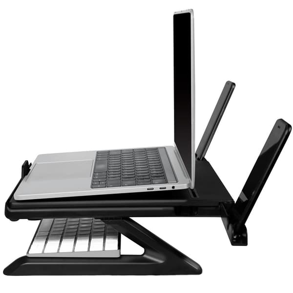 LogiLink Hopfällbart Laptopställ och höjdjusterbart Sv