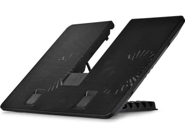 Deepcool U-PAL - Ställ för bärbar dator - med 2 kylfläktar - 140 mm