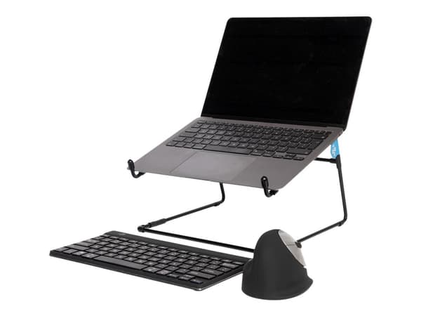 R-Go Laptop stand Steel Office - Notebookstativ - 5kg load capacity - 10" - 22" - svart