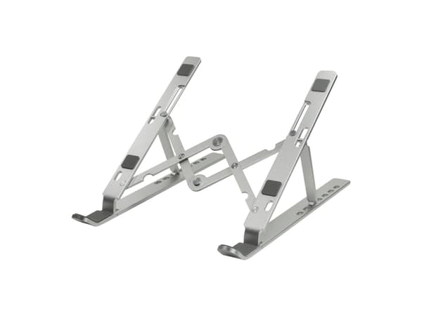 LogiLink AA0134, Ställ till bärbara datorer, Silver, Gjuten aluminium, 25,4 cm (10"), 40,6 cm (16"), 10 kg Silver