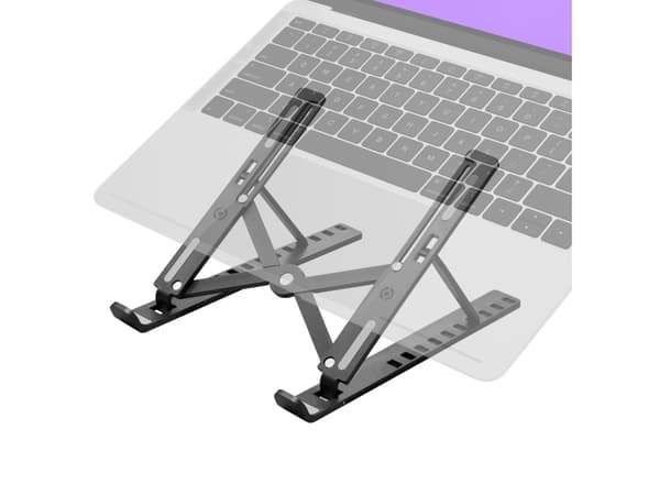 Celly MagicStand - Ställ för bärbar dator/surfplatta - portable - på bord - upp till 15,6" - svart