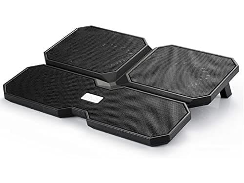 Deepcool Multi Core X6 - Notebookvifte - 15.6" - 100 mm/140 mm - svart