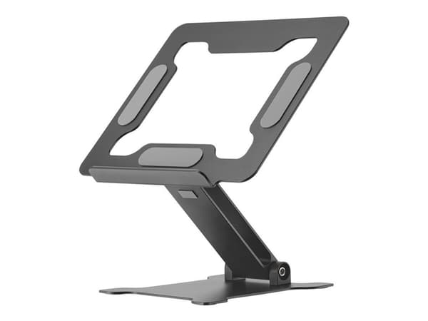 Neomounts DS20-740BL1 Laptop stand 11-15" - height adjustable - foldable - compact - universal, Laptop stand, Black, Aluminium, 27.9 cm (11"), 38.1 c