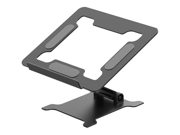 Neomounts DS20-740BL1 Laptop stand 11-15" - height adjustable - foldable - compact - universal, Laptop stand, Black, Aluminium, 27.9 cm (11"), 38.1 c musta