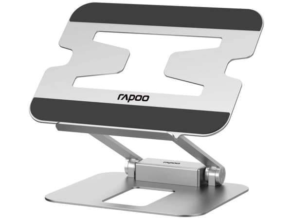 Rapoo UCS-5001, Ställ till bärbara datorer, Silver, Gjuten aluminium, USB 3.2 Gen 1 (3.1 Gen 1) Type-C, USB Type-C, 5000 Mbit/s Silver