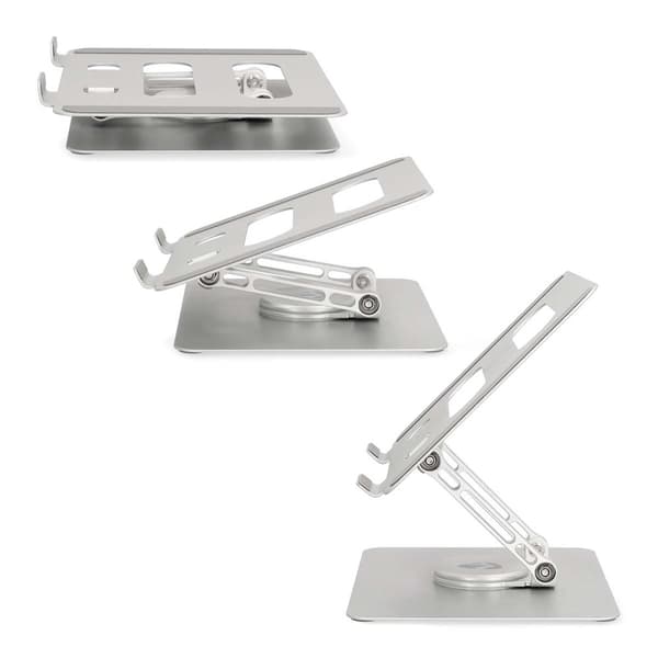 Nedis Stander til Notebook | 17 " | Uden Belysning | Sammenfoldelig | Drejelig 360 grader