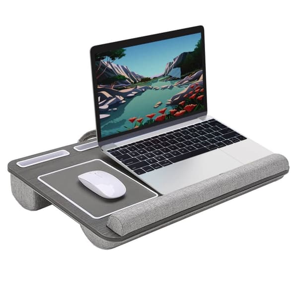 Desire2 Lap Desk Supreme Vasenkätinen Harmaa