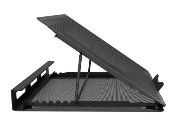 NATEC NPL-2271, Ställ till bärbara datorer, Svart, Metall, 30,7 cm (12.1"), 43,9 cm (17.3"), 330 mm