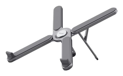 Trust Macy - Notebookstativ - foldable, aluminum - 17.3" - grå