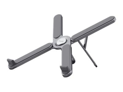 Trust Macy - Ställ för bärbar dator - vikbar, aluminium - 17.3" - grå