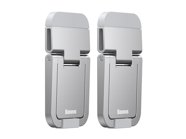 Baseus Baseus Universal kannettavan tietokoneen jalustat (2 kpl) hopea (LUZC000012)