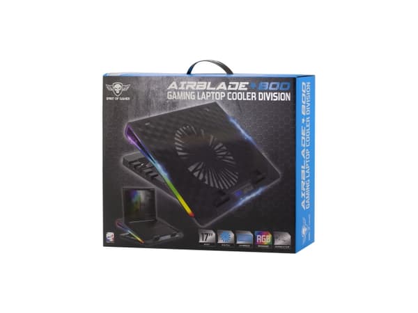 Spirit of Gamer Airblade 800, 43,2 cm (17"), 1 styck, 18,5 cm, Knappar, 800 RPM, 79 cfm
