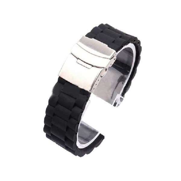 Klockarmband Silicon 16mm - 24mm 20mm