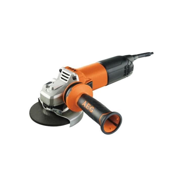 AEG WS13-125SXEK slibemaskine - 1300 W - Ø 125 mm - med tilbehør