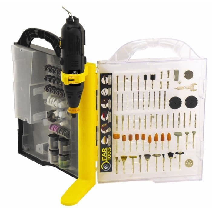 FARTOOLS DC 130 Mini-grinder - 130 W - frekvensomformer - rotationshastighed - 8000-30000 o / min