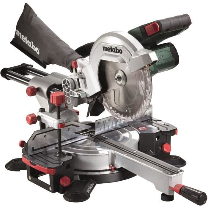 METABO 18-volt sladdlös mitersåg KGS 18 LTX 216 med radiell funktion