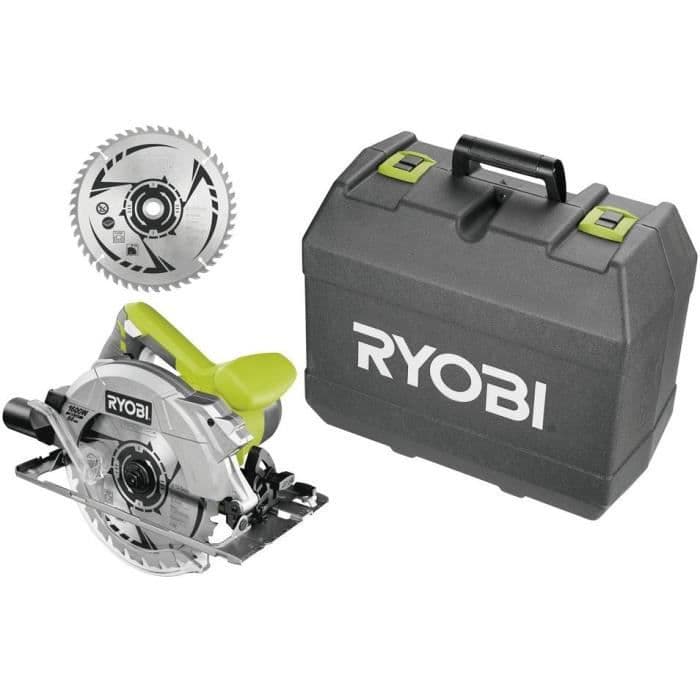 RYOBI Rundsav 1600 Watts + 2 klinger