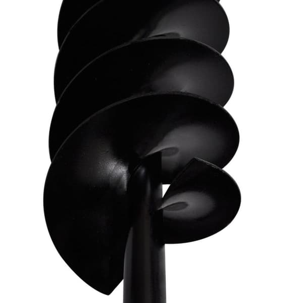 vidaXL Jordborr 100 mm Stål inkl. förlängningsrör 9 meter