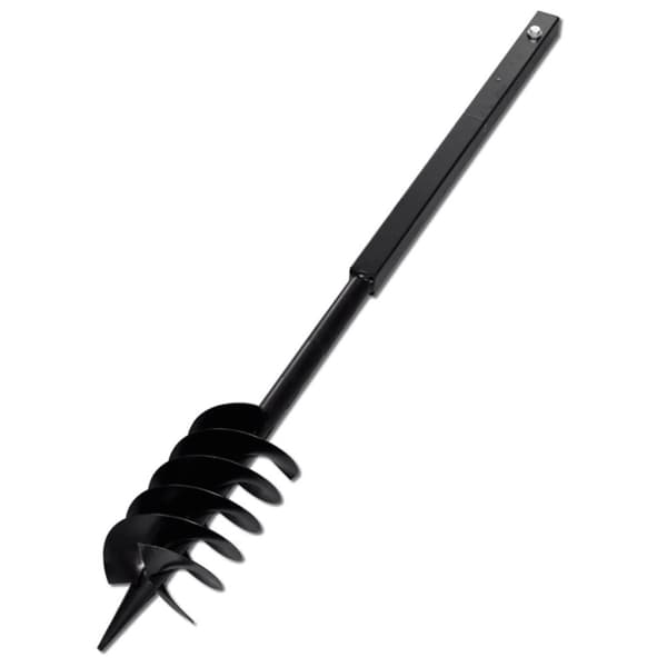 vidaXL Maapora Kahvalla 150 mm ja Jatkeella 17 m Teräs