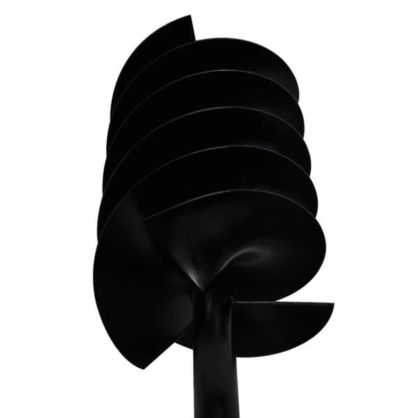 vidaXL Maapora Kahvalla 150 mm ja Jatkeella 5 m Teräs