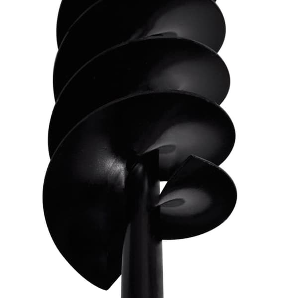 vidaXL Maapora Kahvalla 120 mm ja Jatkeella 17 m Teräs