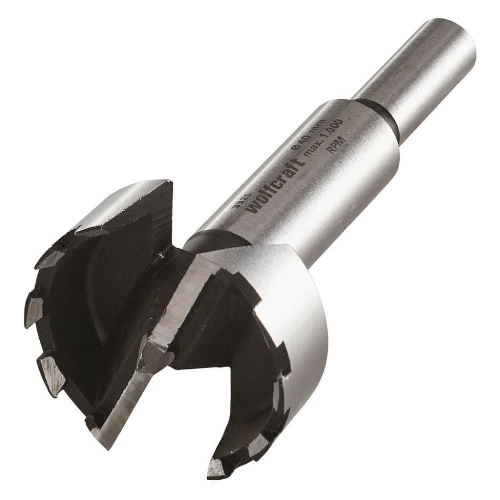 wolfcraft forstnerborebit med rund hals 3325000