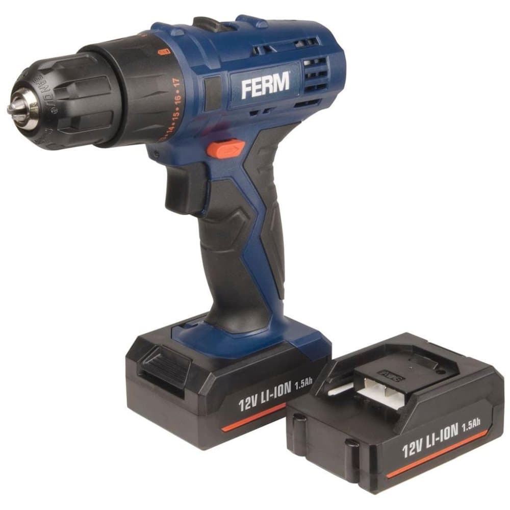 FERM trådløs boremaskine 12 V Li-Ion CDM1119