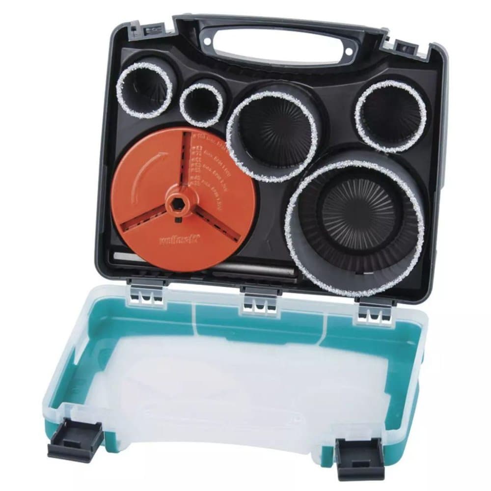 wolfcraft syvstykket hulsavsæt 33/53/68/73/83 mm 3464000