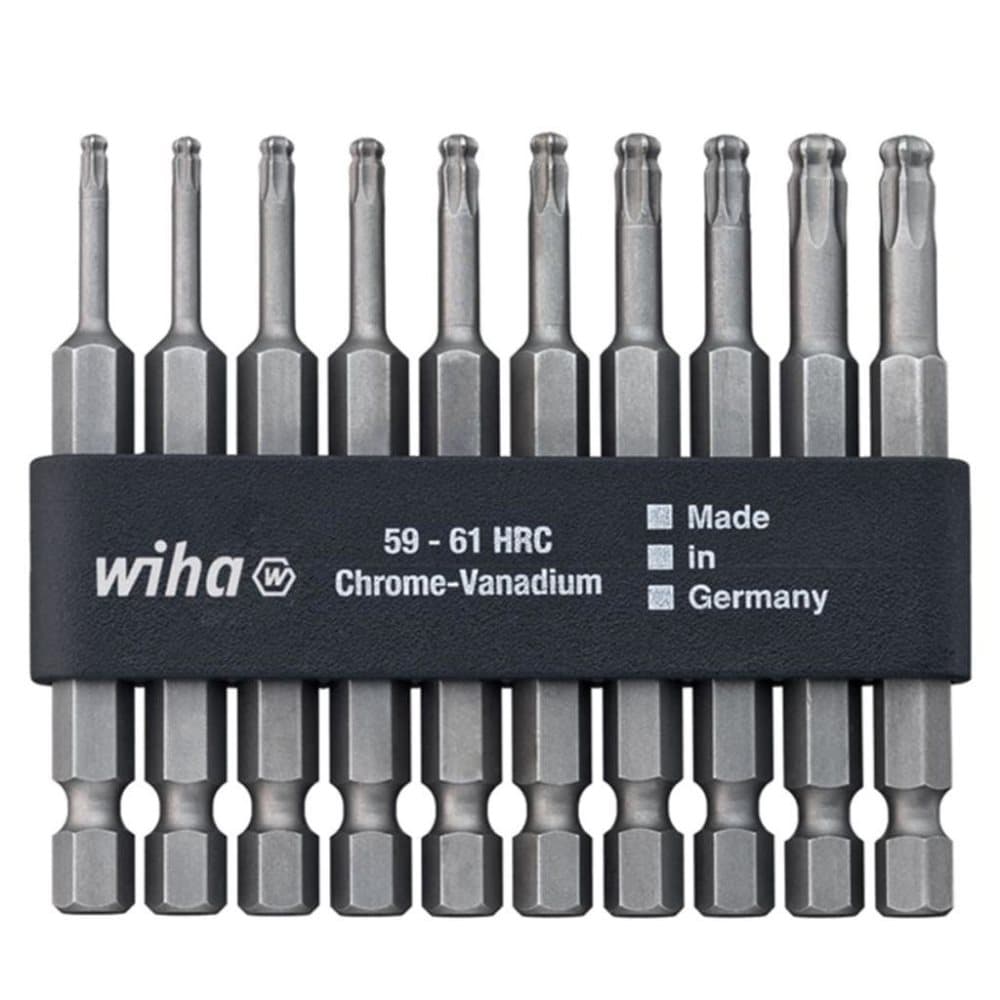 Wiha TORX bitsæt i ti dele 7045BE 9570 70 mm
