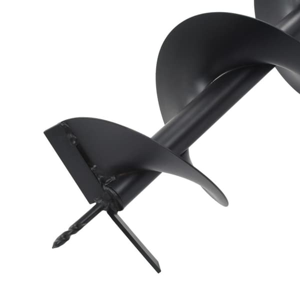 vidaXL Jordborr stål 200 mm