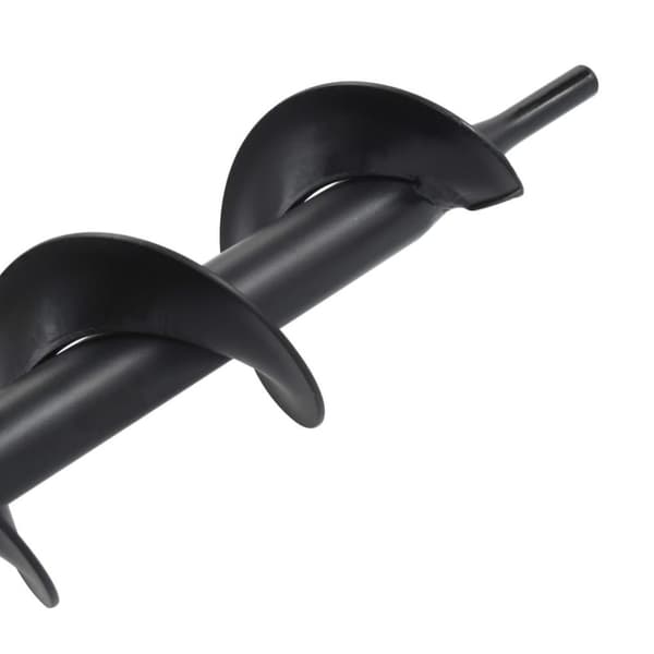 vidaXL Sneglebor stål 75x600 mm